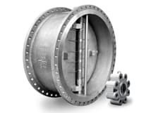 API 594 Dual Door Wafer Check Valves